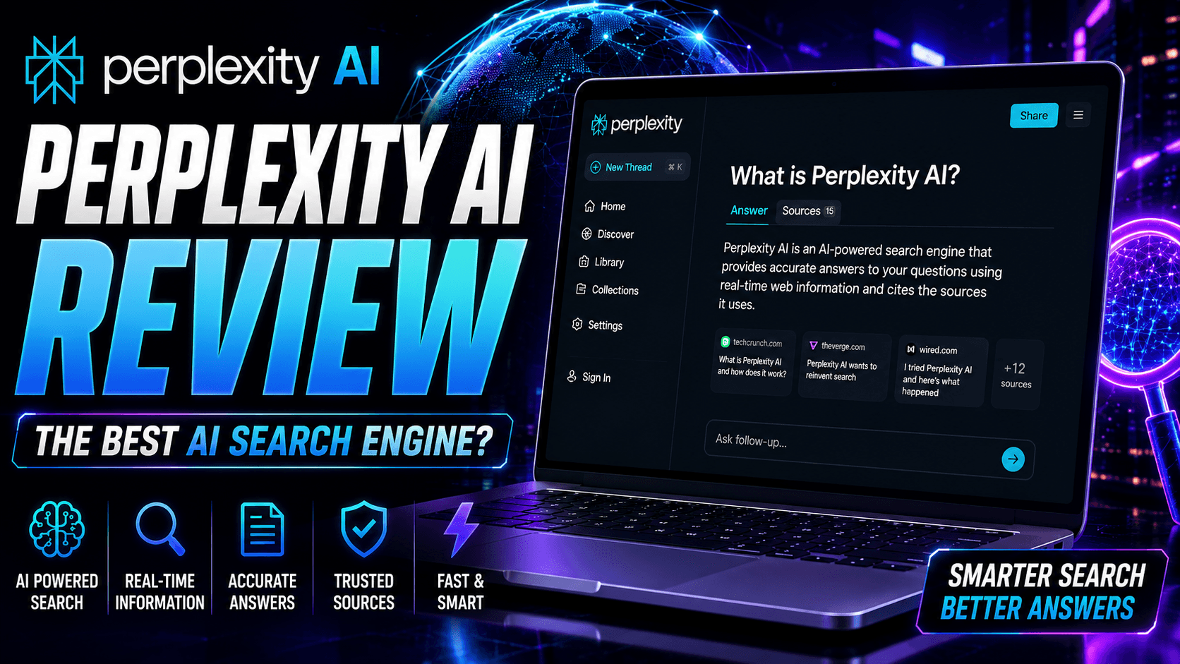Perplexity AI Review (2026): Features, Pricing, Pros, Cons & Is It Better Than ChatGPT?